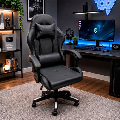Cadeira Gamer Escritório Ergonômica Confortável Reclinável